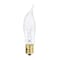Westinghouse Westinghouse 7.5 W CA5 Decorative Incandescent Bulb E12 (Candelabra) Warm White 3 pk 03755 - alternate 1